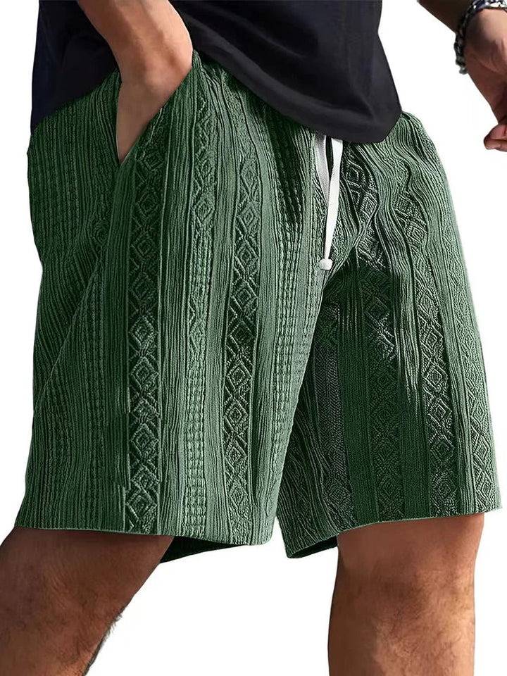 Leblanc™ | Texturerade Herrshorts