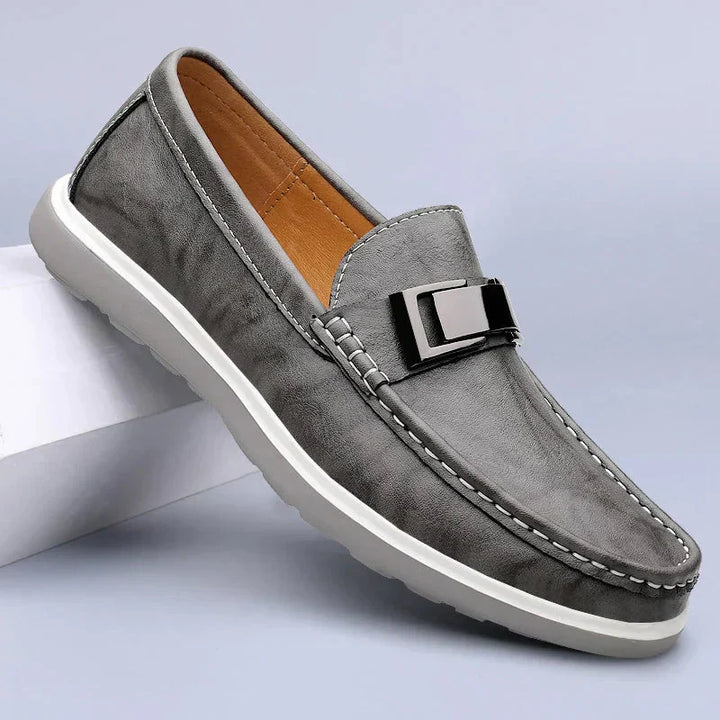 Lyxiga Läder Loafers