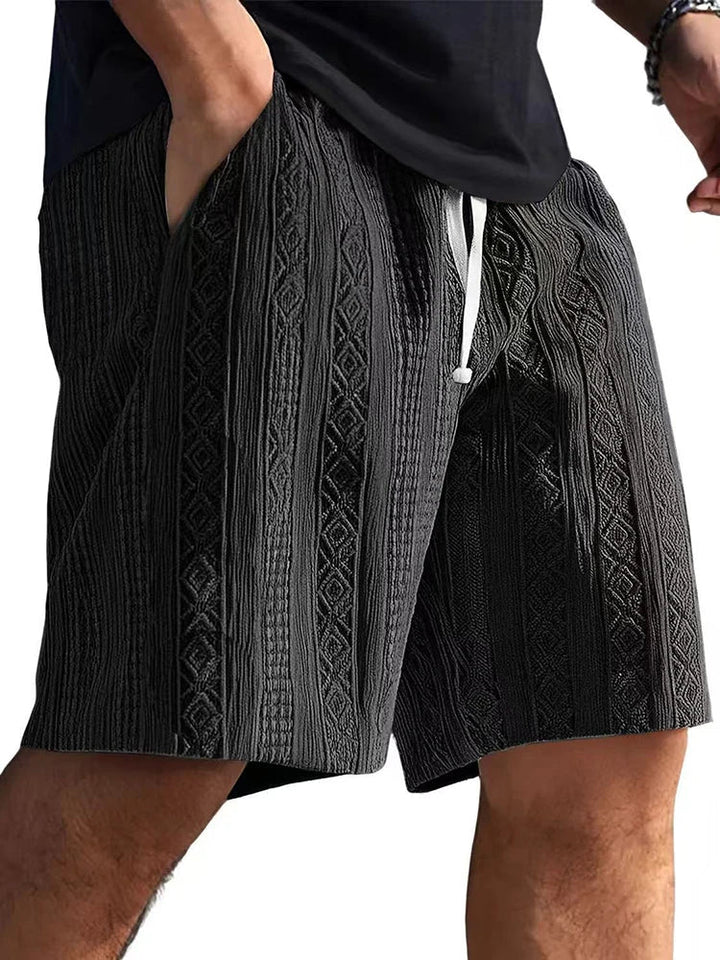 Leblanc™ | Texturerade Herrshorts
