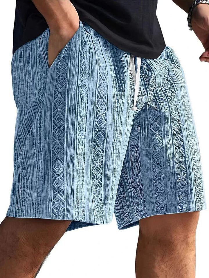 Leblanc™ | Texturerade Herrshorts