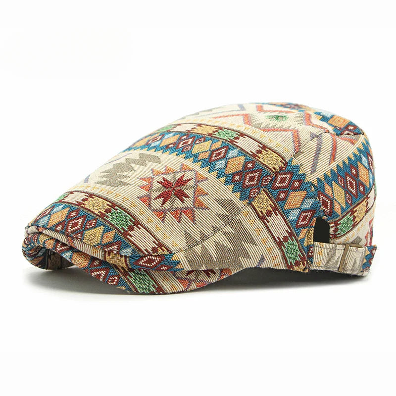Beeckhoven™ | Färgglad Vintage Herrkeps