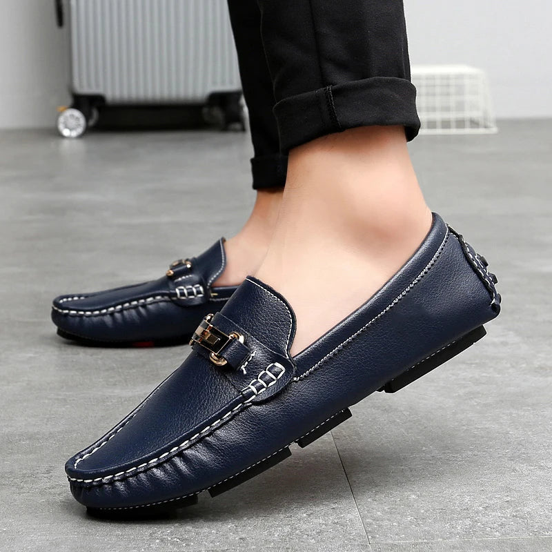 Äkta Läder Loafers