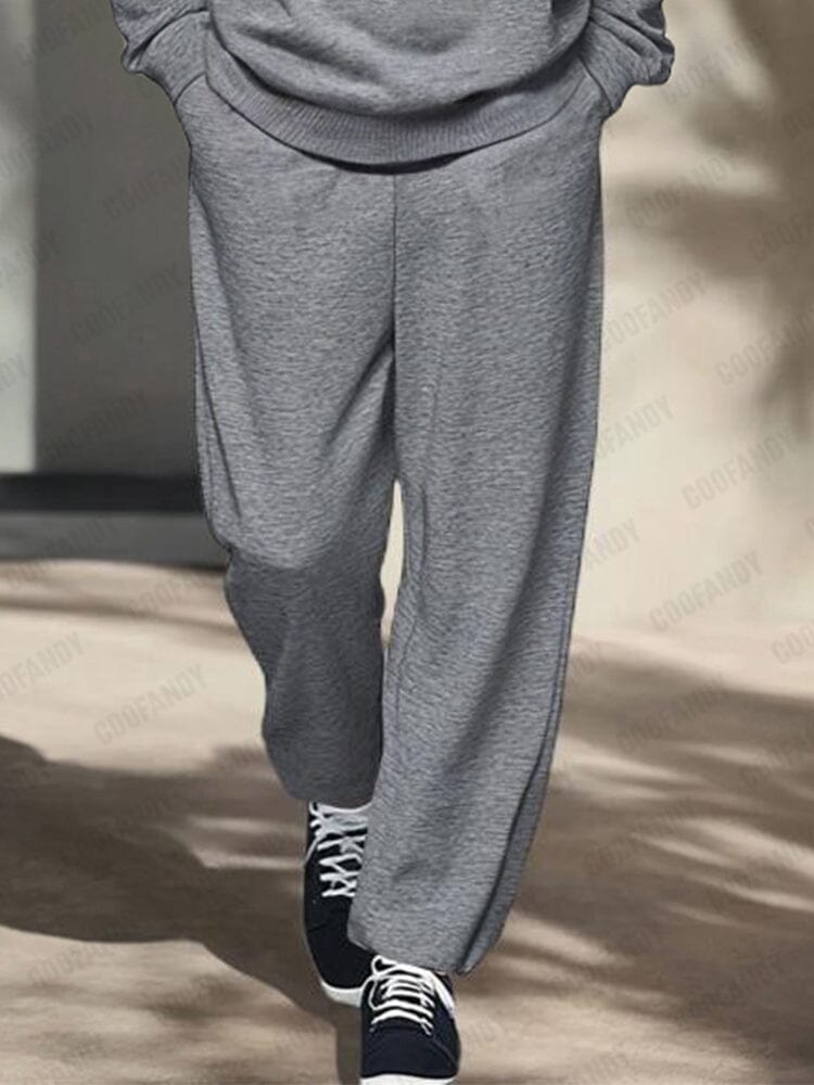 Athleisure Stående Krage 2-Delat Set