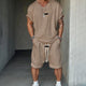 Athleisure Fusion T-Shirt och Shorts Set