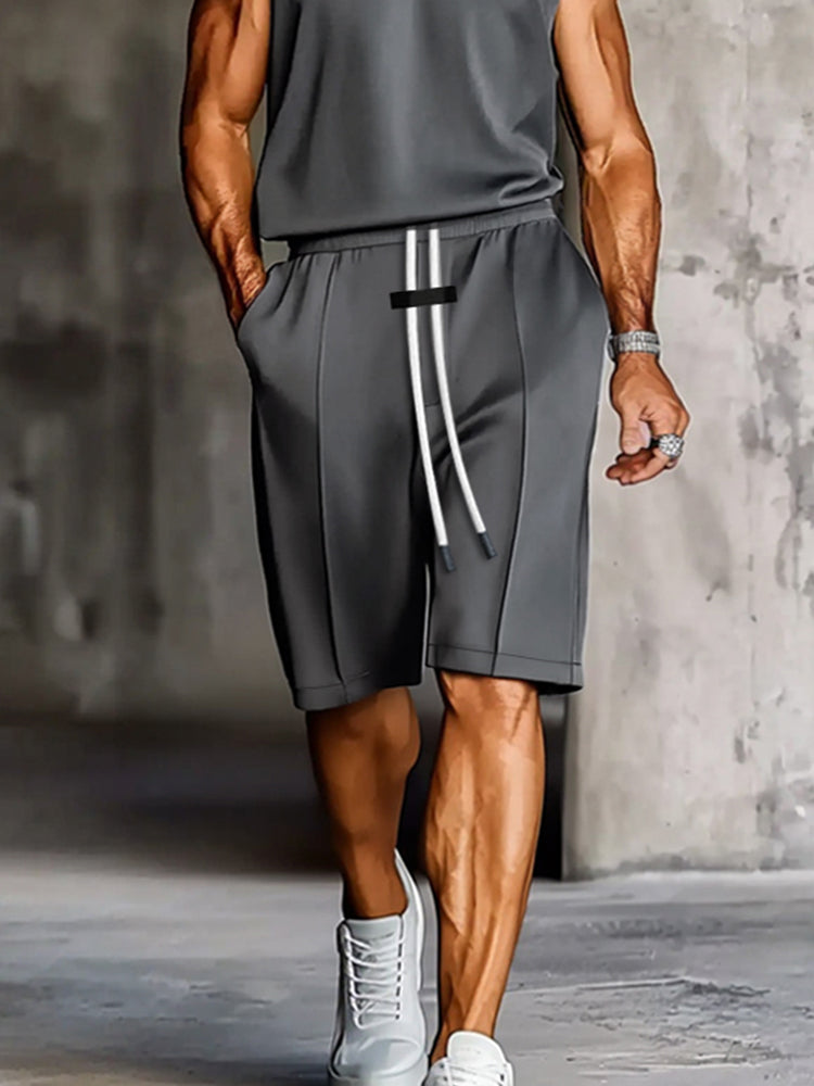 Urban Atletisk Linne Shorts Set