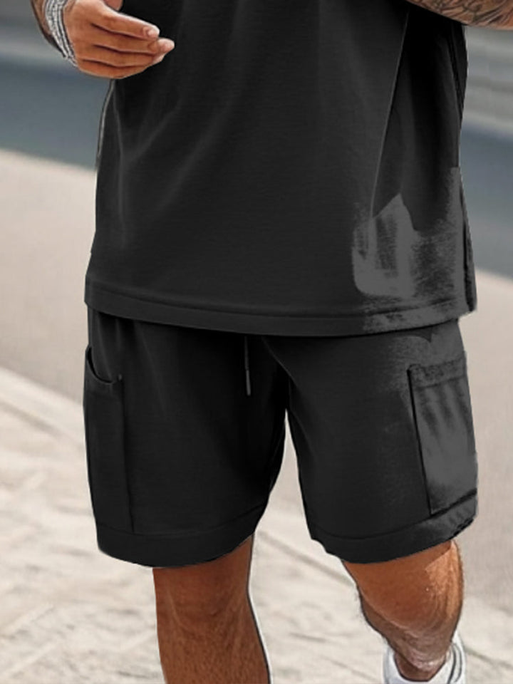 Athleisure Funktionella Fickor T-Shirt Set