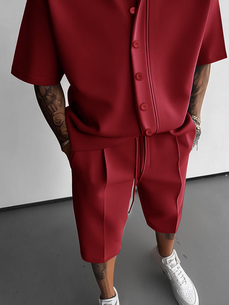 Modernt Komfort Sommar Casual Set