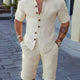 Enkla Texturerade 2-Delade Outfits