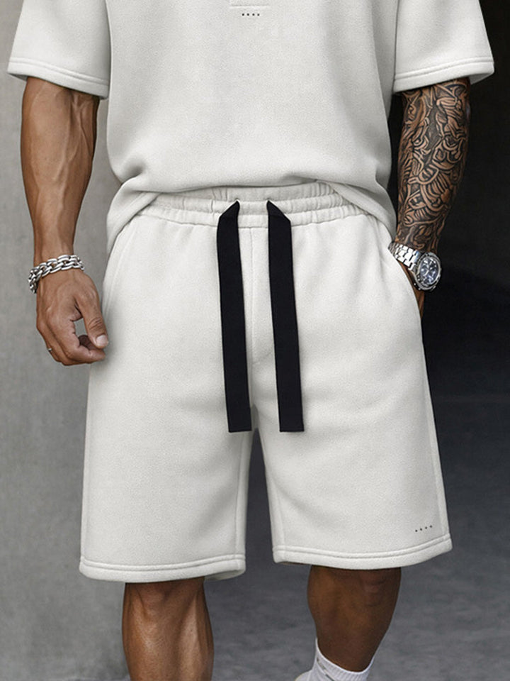 Casual Premium T-Shirt och Shorts Sportset