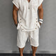 Sommar Streetwear Linne och Shorts Set