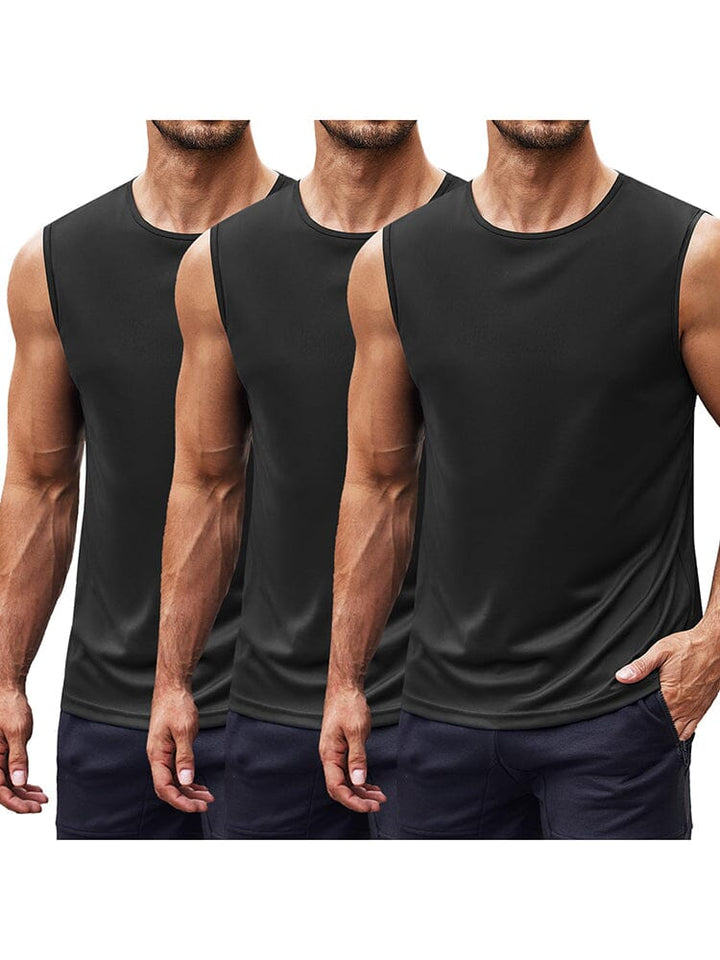 Atletisk Snabbtorkande 3-Pack Tank Top