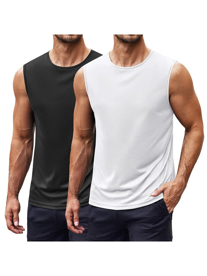 Atletisk Snabbtorkande 2-Pack Tank Top