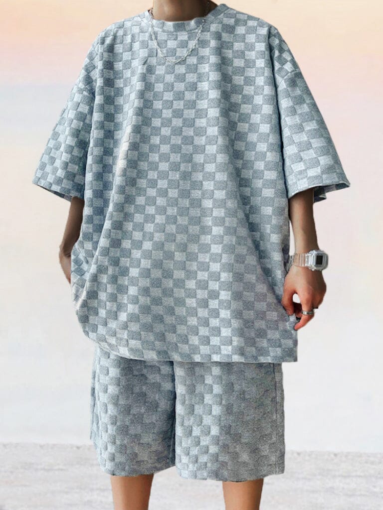 Casual Löst Sittande T-Shirt Set