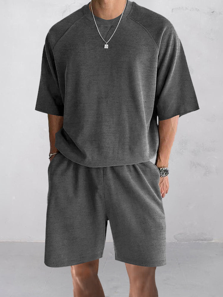 Athleisure Löst Sittande 2-Delat Set