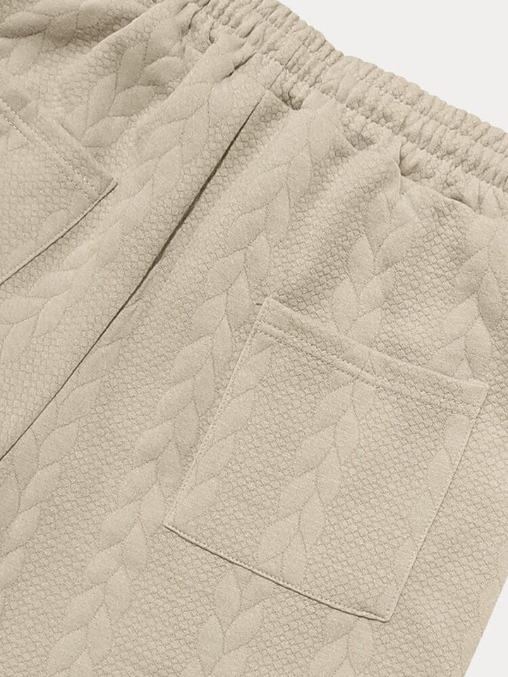 Modernt Jacquard Aktivt Kläder Set