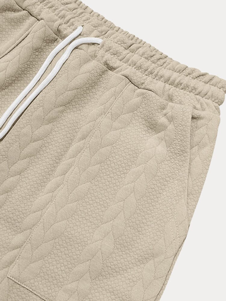 Modernt Jacquard Aktivt Kläder Set
