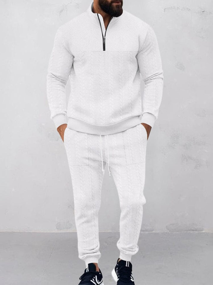Modernt Jacquard Aktivt Kläder Set