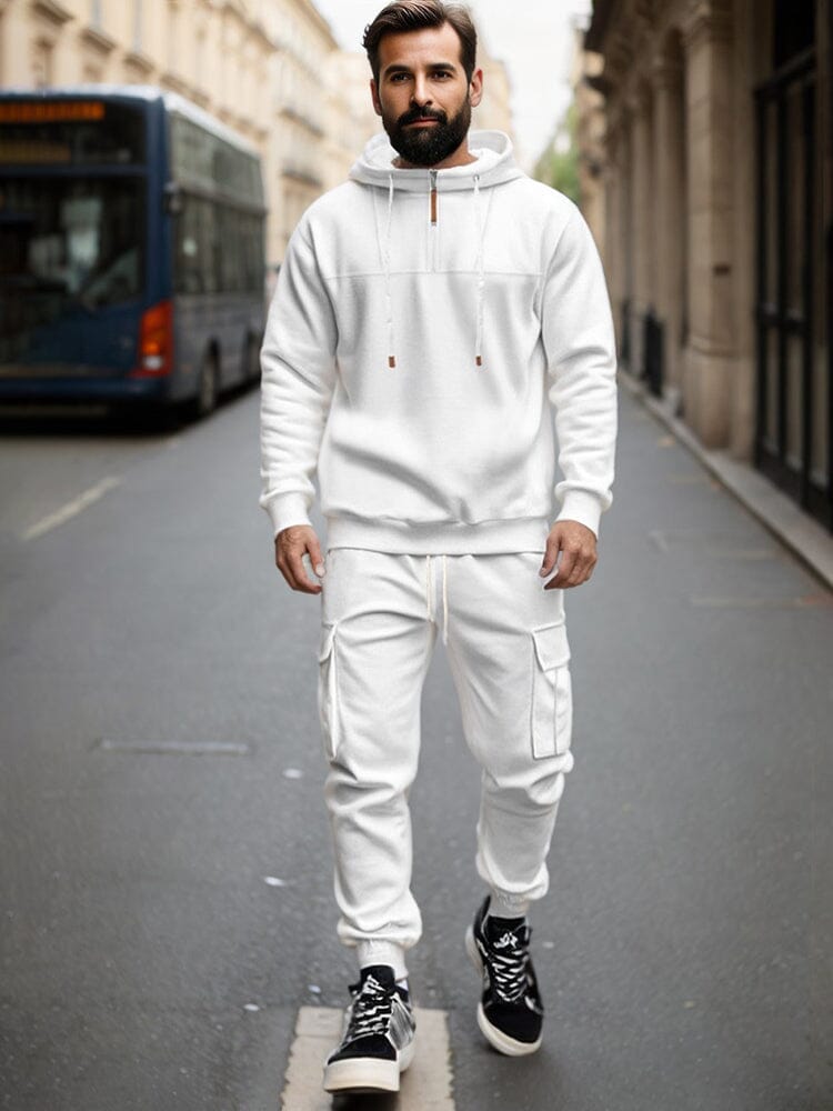 Mjukt Athleisure Hoodie och Byxset