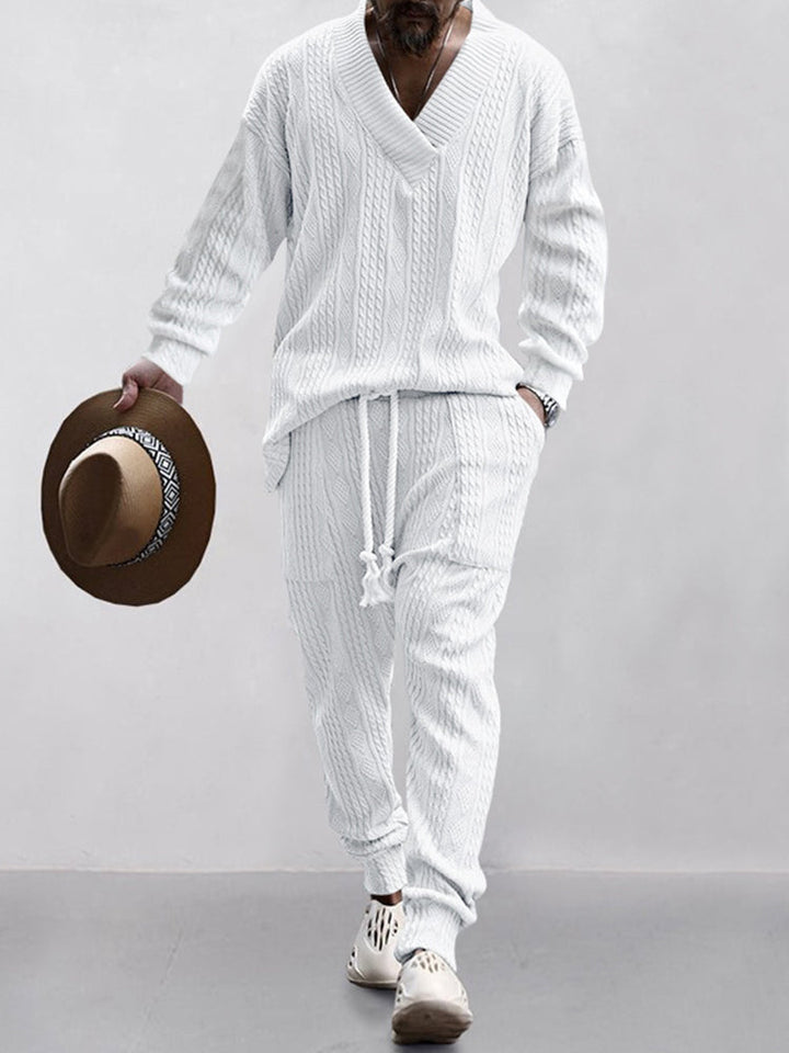 Athleisure Kabel Jacquard Set