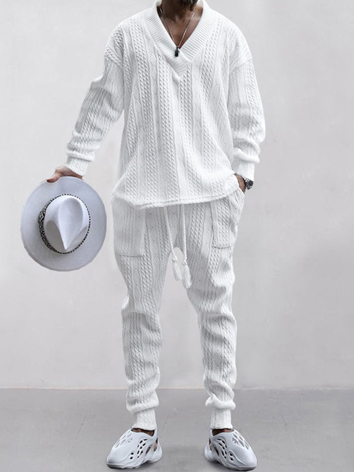 Athleisure Kabel Jacquard Set