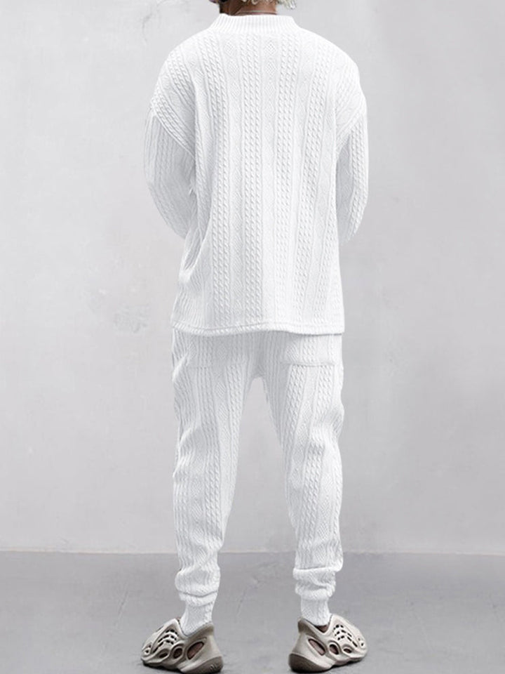Athleisure Kabel Jacquard Set
