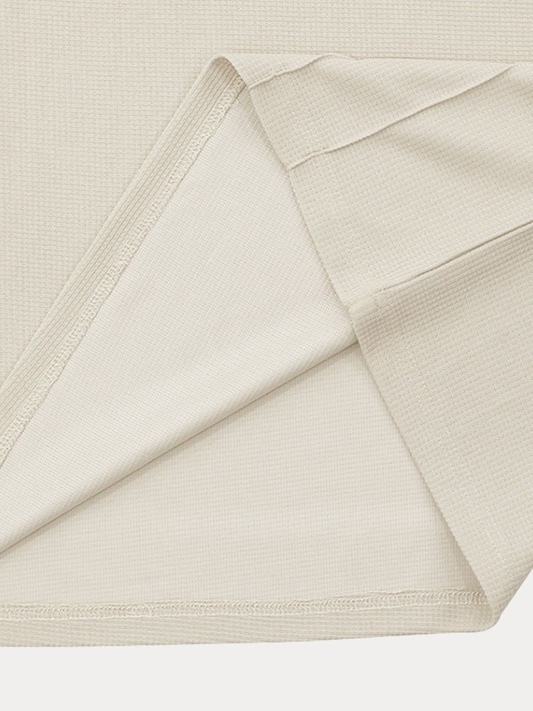 Athleisure Löst Sittande Waffle 2-Delat Set