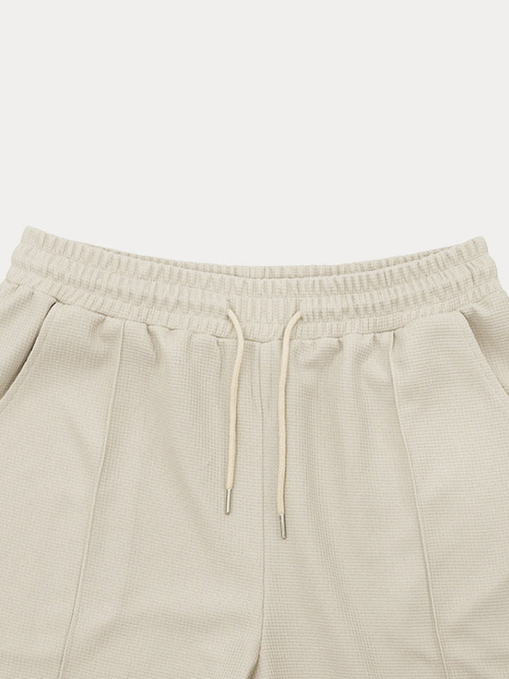 Athleisure Löst Sittande Waffle 2-Delat Set