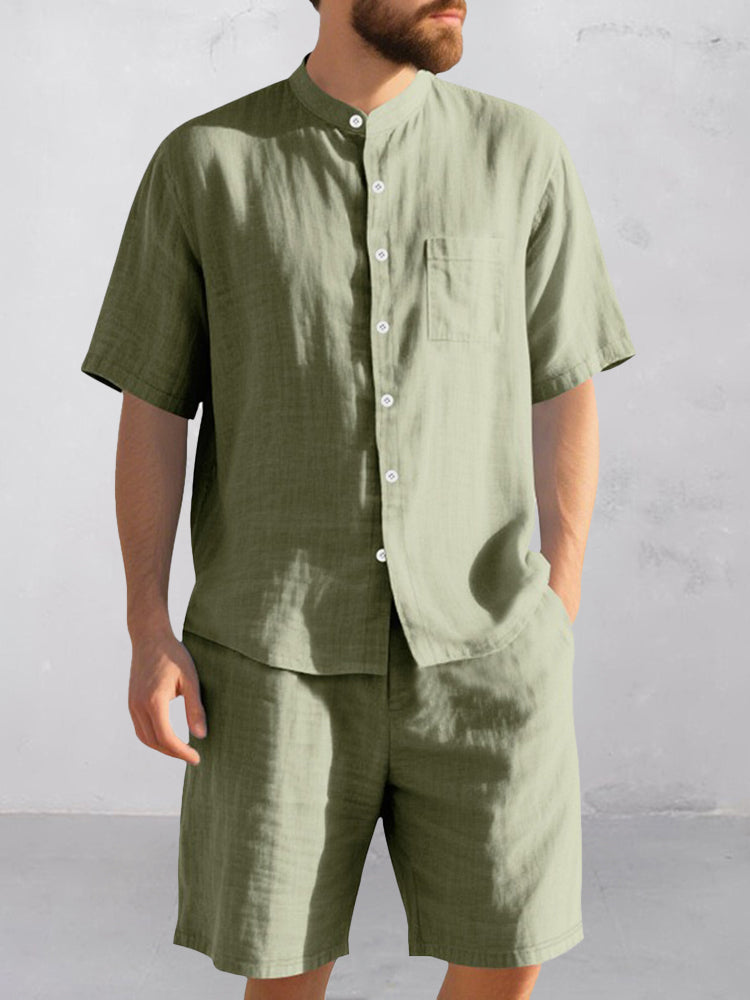 Minimalistiskt 100% Bomull Casual Set