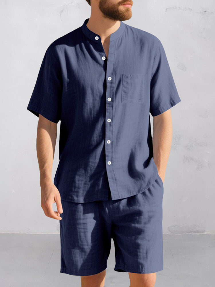 Minimalistiskt 100% Bomull Casual Set