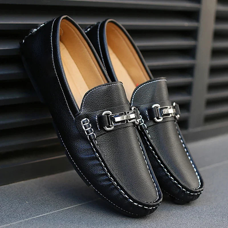 Äkta Läder Loafers