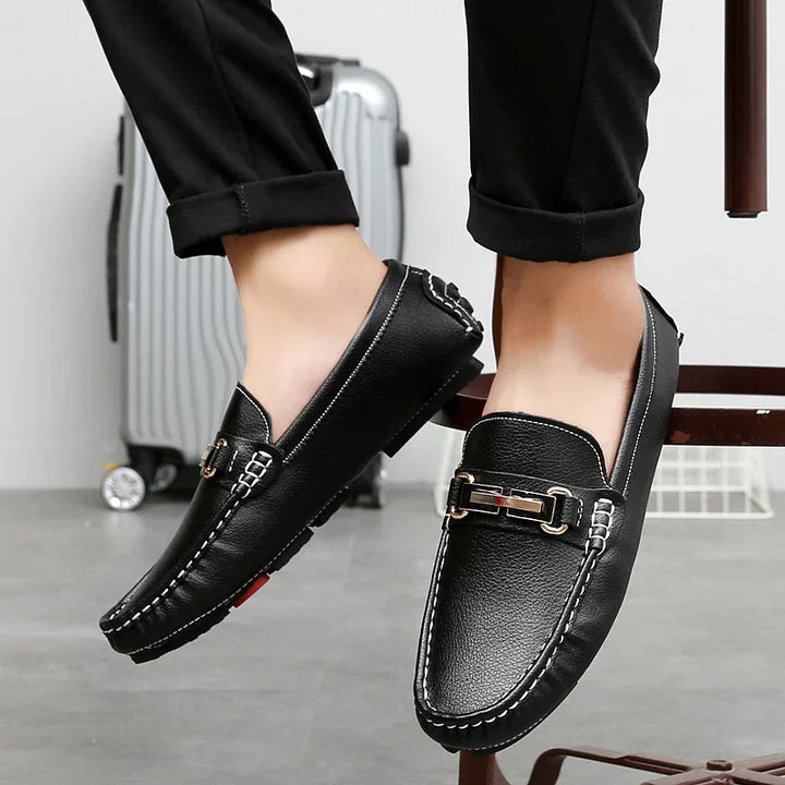Äkta Läder Loafers
