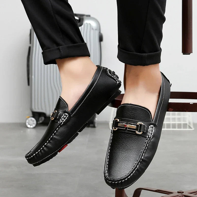 Äkta Läder Loafers