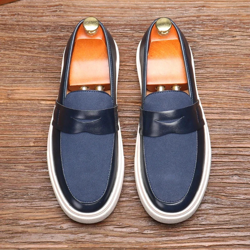 Neapel Läder Loafers