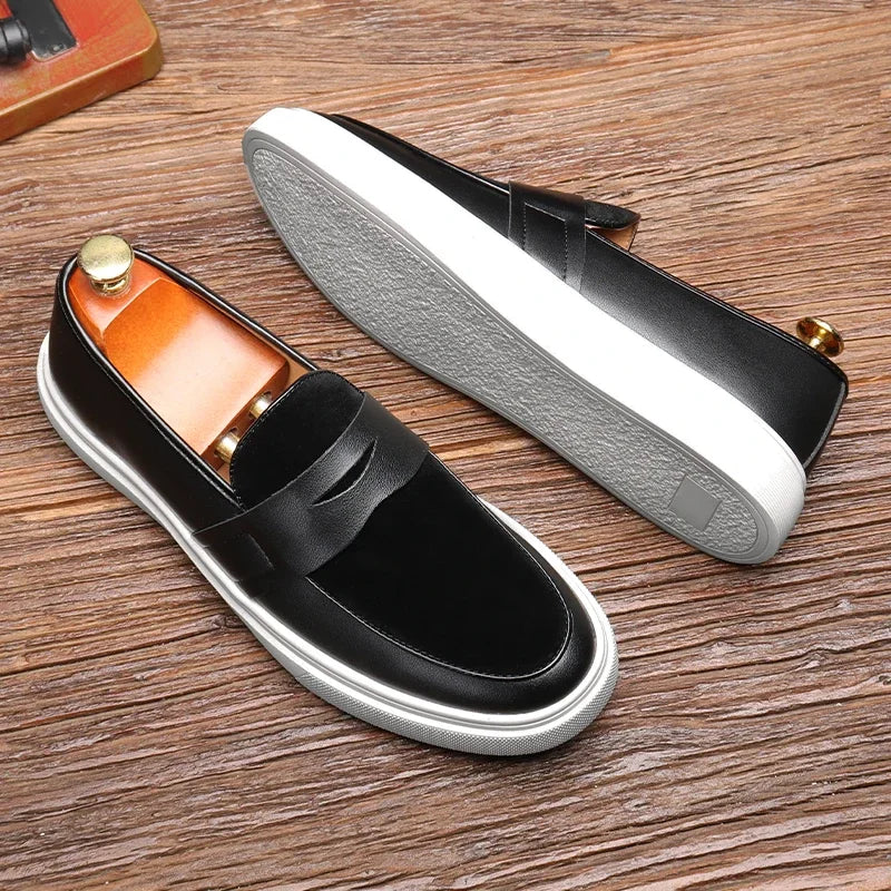 Neapel Läder Loafers