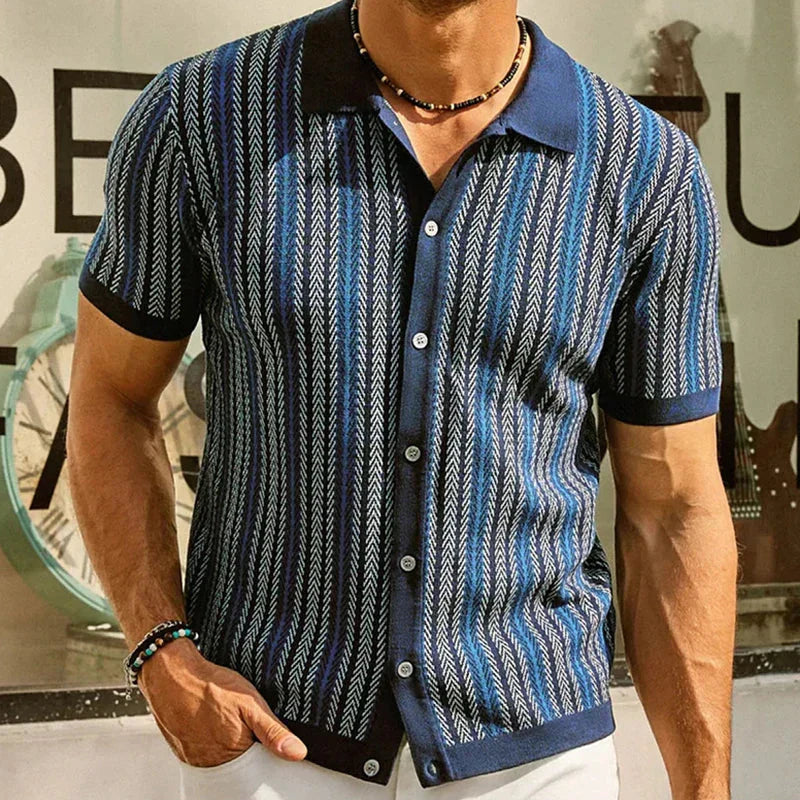 Bradley Kortärmad Knappskjorta