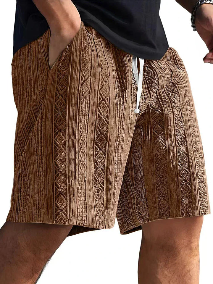 Leblanc™ | Texturerade Herrshorts