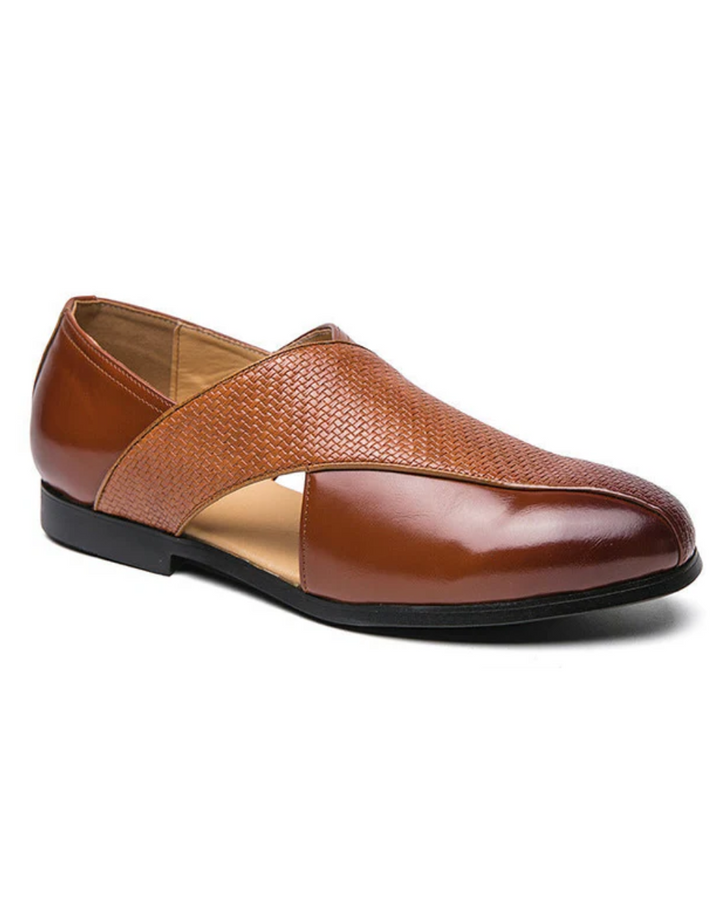Vintage Läder Loafers