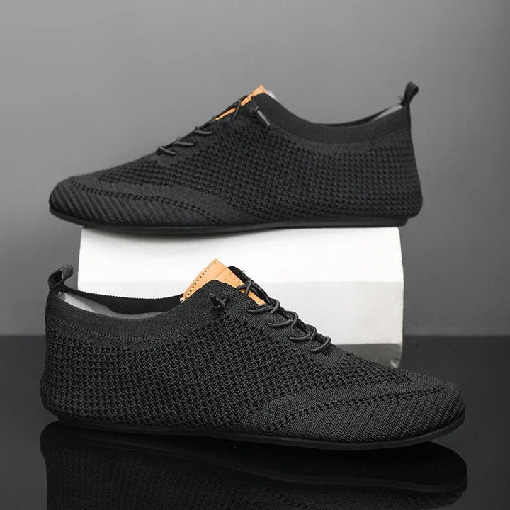 Mesh Knit Loafers