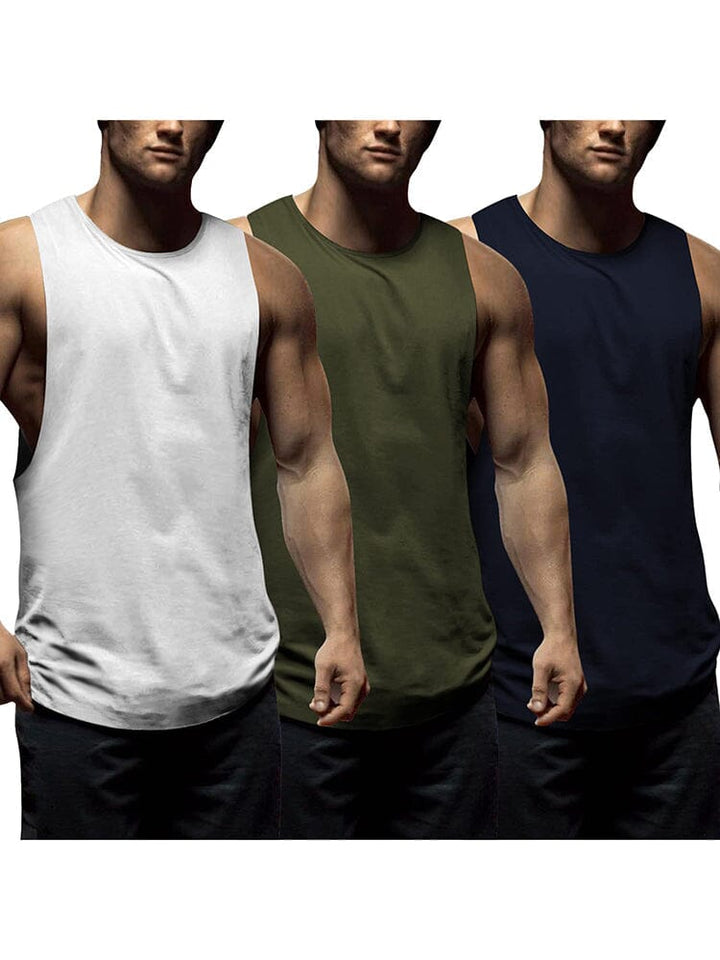 3-Pack Workout Tank Tops