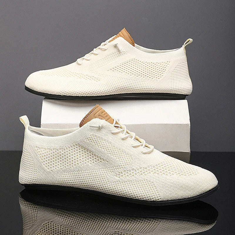 Mesh Knit Loafers