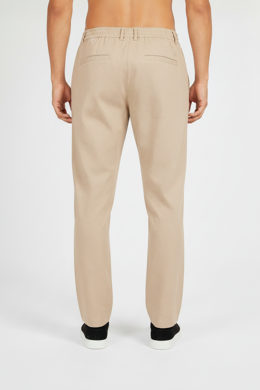 Valenci Linnebyxor Beige