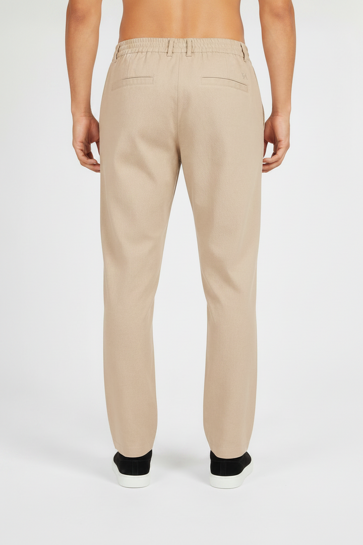Valenci Linnebyxor Beige