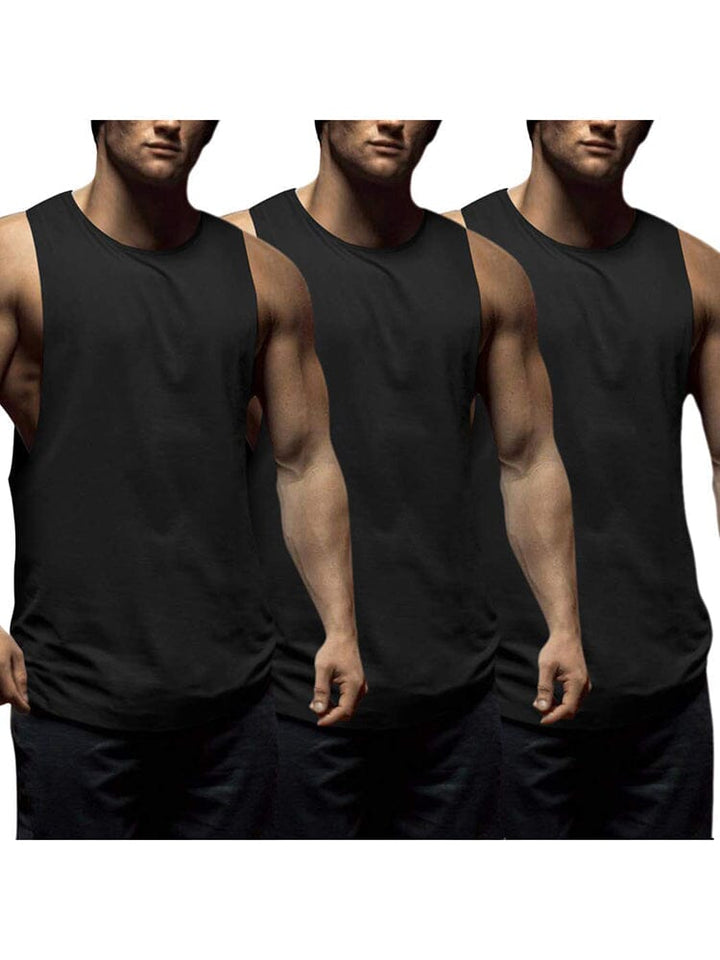 3-Pack Workout Tank Tops