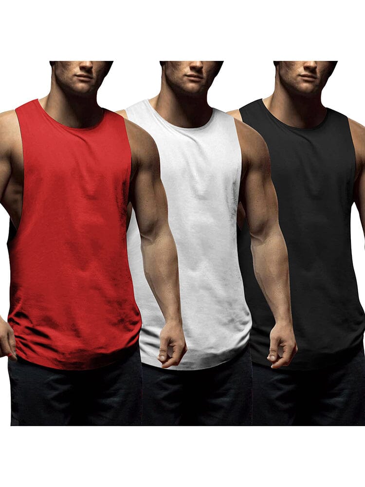 3-Pack Workout Tank Tops