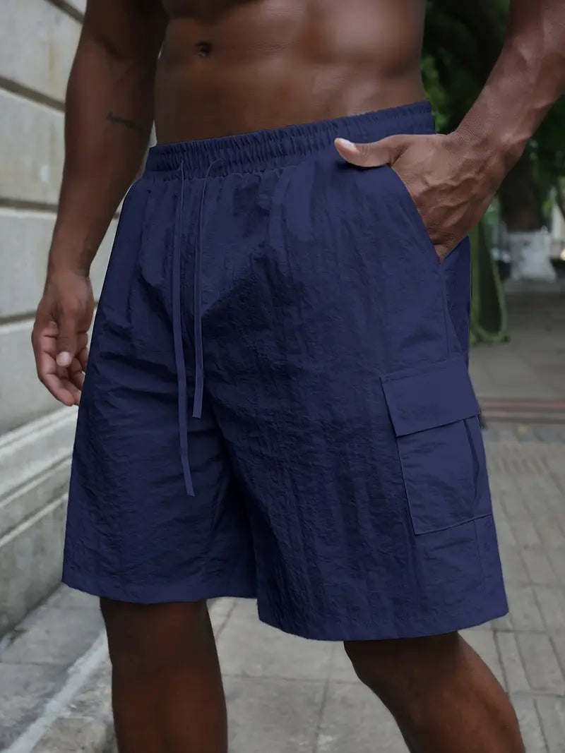 Leblanc™ | Andningsbara Shorts med Elastisk Midja