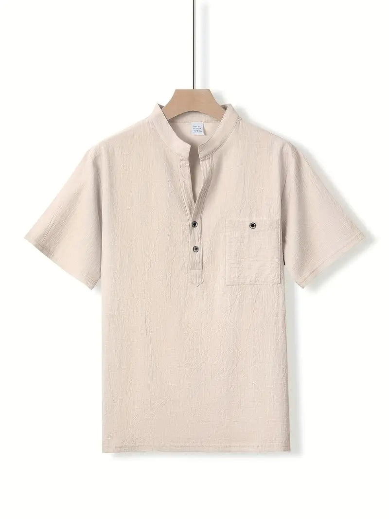 Leblanc™ | Elegant Kortärmd Skjorta