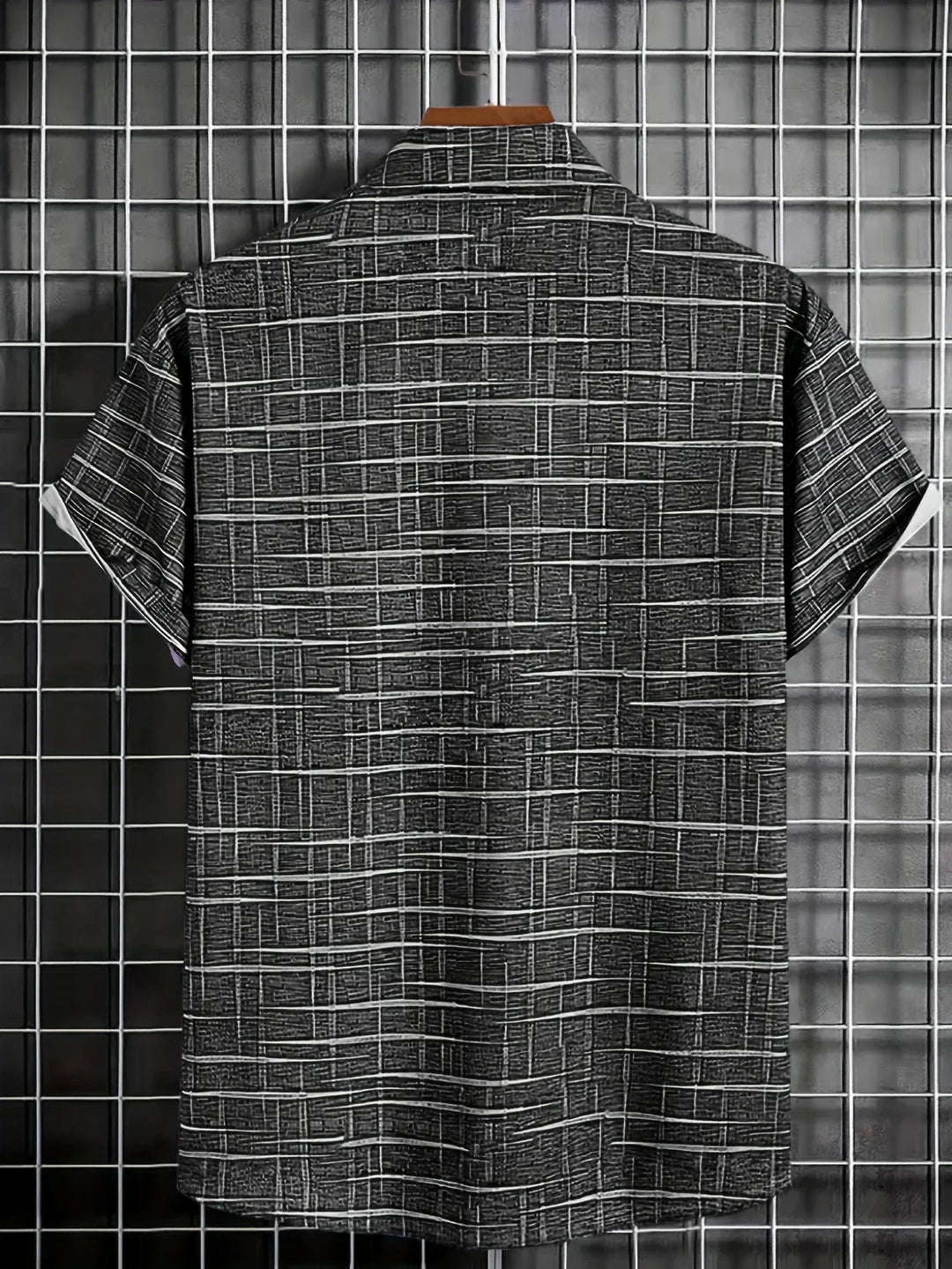 Leblanc™ | Elegant Randig och Rutig Skjorta