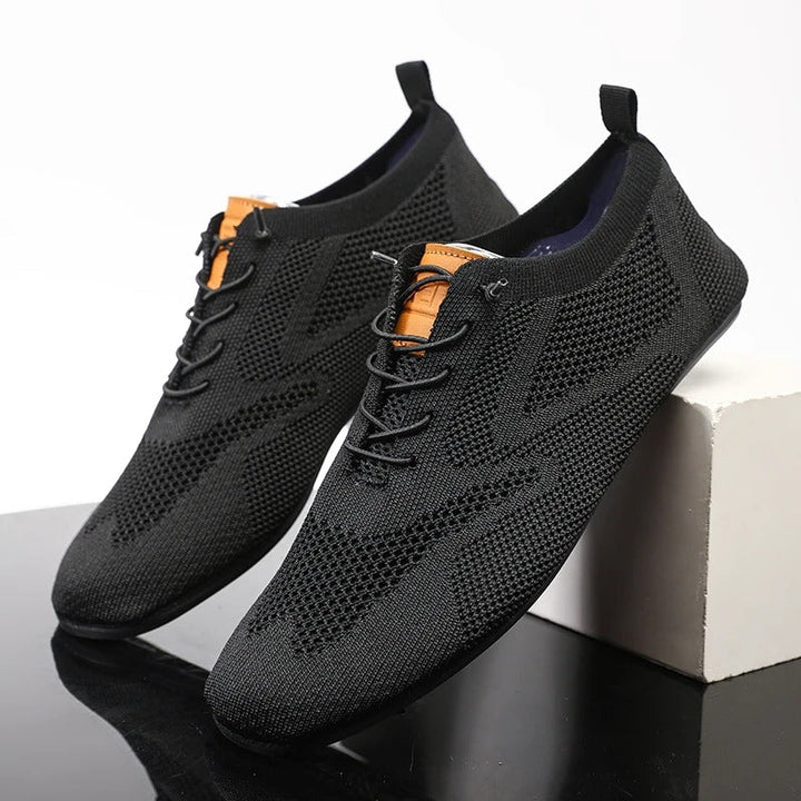 Mesh Knit Loafers