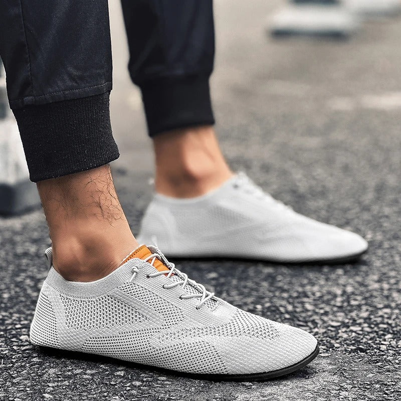 Mesh Knit Loafers