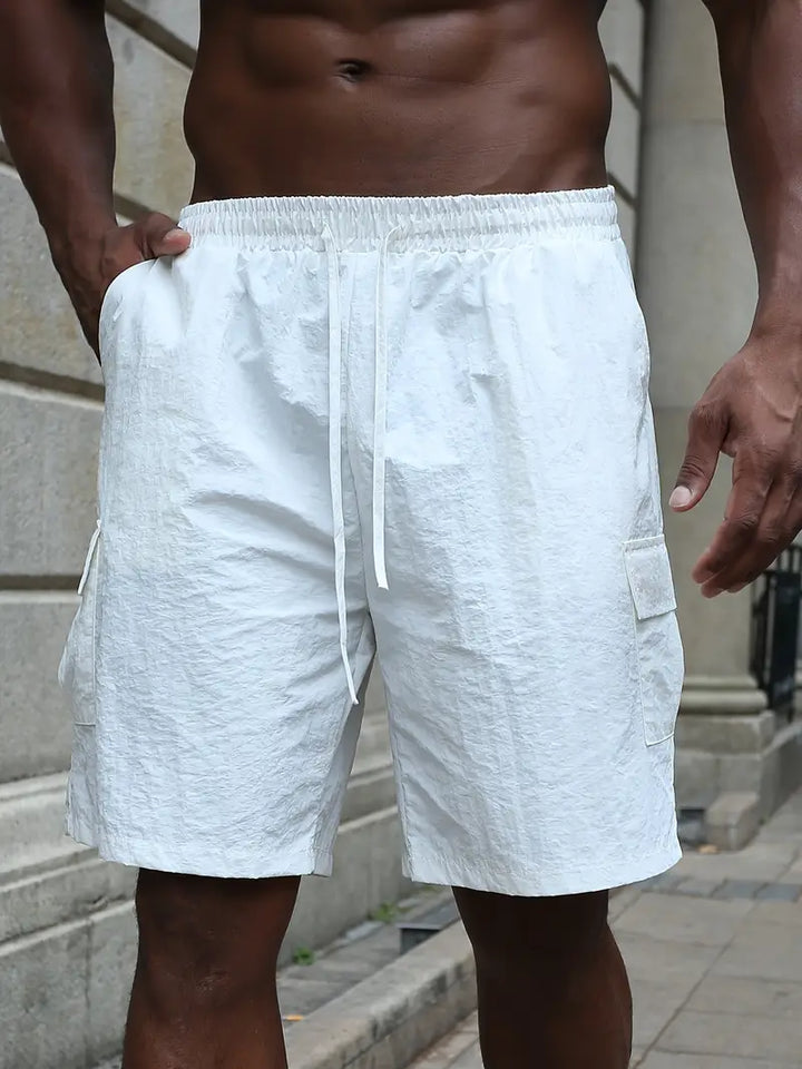 Leblanc™ | Andningsbara Shorts med Elastisk Midja